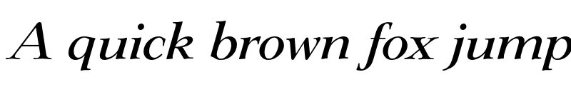Preview of FONTSPRING DEMO - Lingwood Serial Medium Italic font