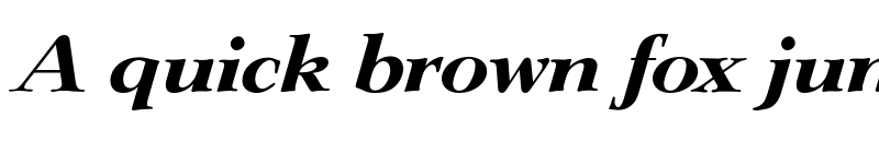 Preview of FONTSPRING DEMO - Lingwood Serial Xbold Italic font
