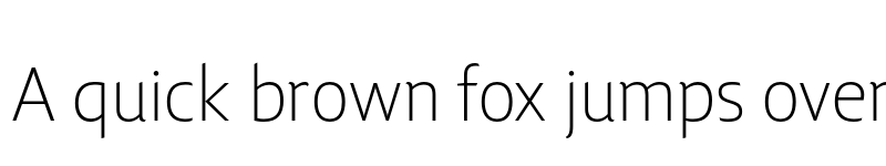 Preview of FONTSPRING DEMO - Lisboa Extra Light Regular font