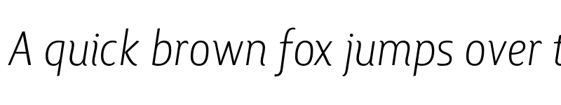 Preview of FONTSPRING DEMO - Lisboa Light Italic font