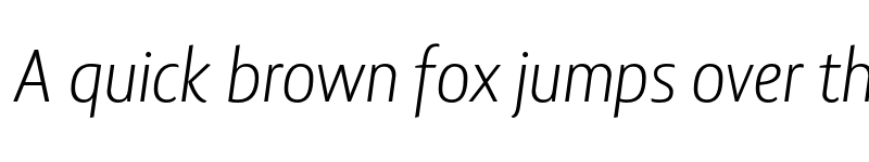 Preview of FONTSPRING DEMO - Lisboa Sans Light Italic font