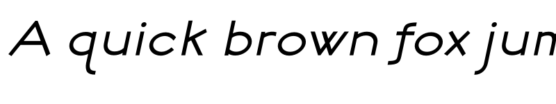 Preview of FONTSPRING DEMO - Logo Sans Bold Italic Bold Italic font