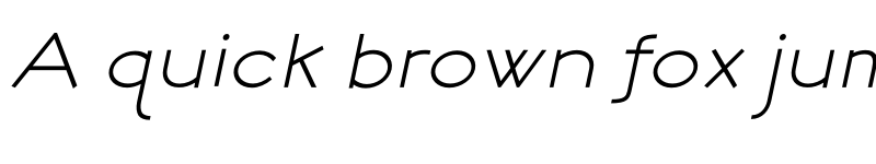 Preview of FONTSPRING DEMO - Logo Sans DemiBold Italic DemiBold Italic font