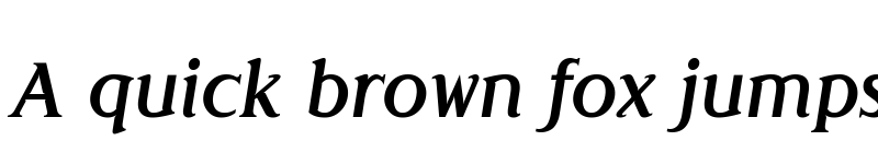 Preview of FONTSPRING DEMO - Londinia Bold Italic font