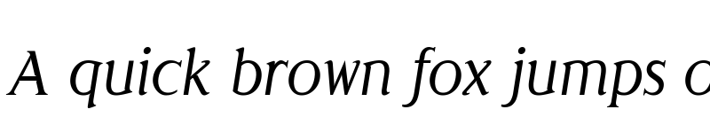 Preview of FONTSPRING DEMO - Londinia Italic font