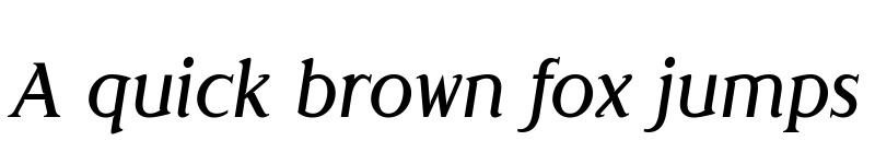 Preview of FONTSPRING DEMO - Londinia Medium Italic font