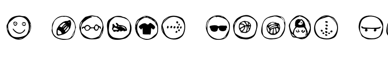 Preview of FONTSPRING DEMO - Londrina Dingbats Regular font