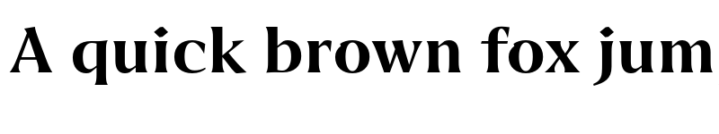 Preview of FONTSPRING DEMO - Lorne Serif Bold font