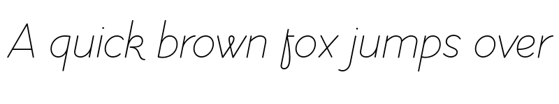 Preview of FONTSPRING DEMO - Los Niches Italic font