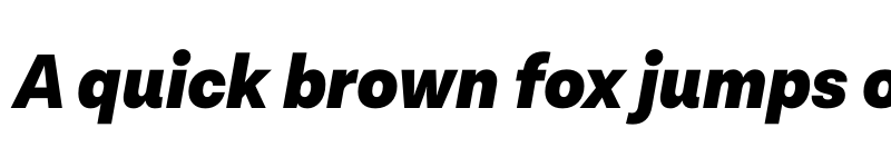 Preview of FONTSPRING DEMO - Lota Grotesque Alt 1 Black It Regular font