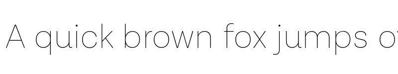 Preview of FONTSPRING DEMO - Lota Grotesque Alt 1 Thin Regular font