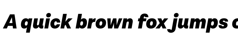 Preview of FONTSPRING DEMO - Lota Grotesque Alt 2 Black It Regular font