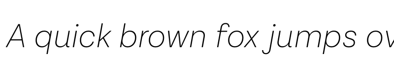 Preview of FONTSPRING DEMO - Lota Grotesque Alt 2 ExLight It Regular font