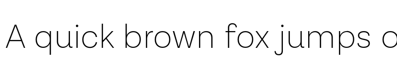 Preview of FONTSPRING DEMO - Lota Grotesque Alt 2 ExLight Regular font