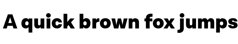 Preview of FONTSPRING DEMO - Lota Grotesque Black Regular font