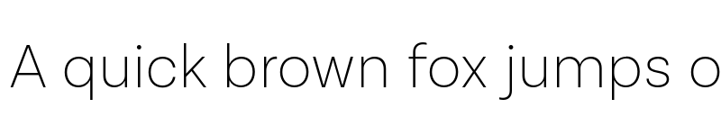 Preview of FONTSPRING DEMO - Lota Grotesque ExLight Regular font