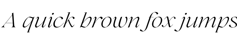 Preview of FONTSPRING DEMO - Lovelace Light Italic font