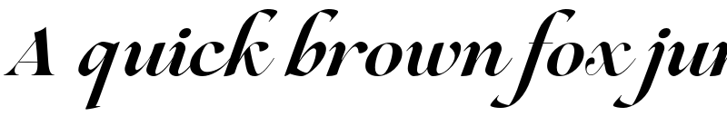 Preview of FONTSPRING DEMO - Lovelace Script Bold font