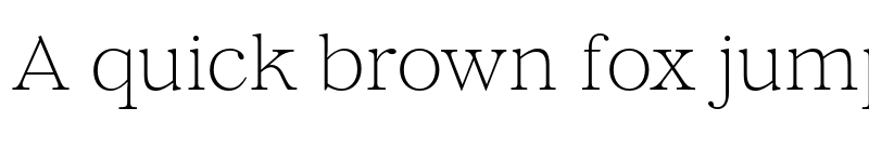 Preview of FONTSPRING DEMO - Lovelace Text Extralight Regular font