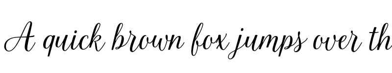 Preview of FONTSPRING DEMO - LP Script Casual Regular font