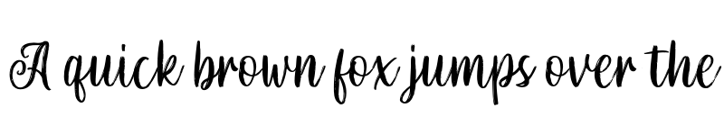 Preview of FONTSPRING DEMO - LS Olive 01 Script 01 Script font