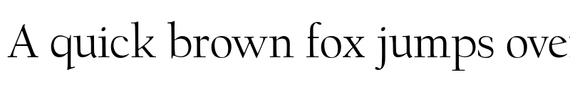 Preview of FONTSPRING DEMO - LTC Californian Display Regular font