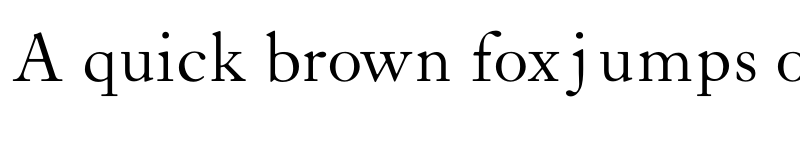 Preview of FONTSPRING DEMO - LTC Caslon Regular Regular font