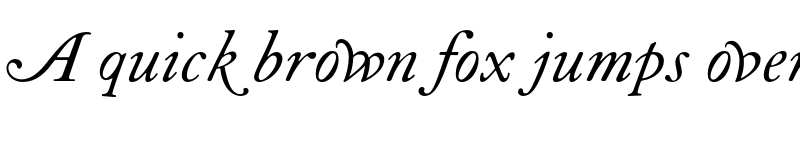 Preview of FONTSPRING DEMO - LTC Caslon Swash Regular font