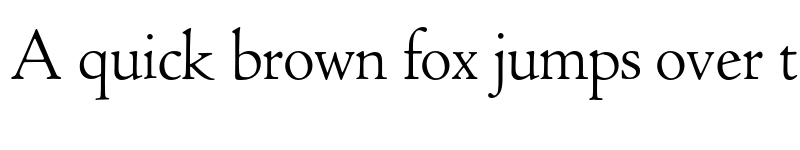 Preview of FONTSPRING DEMO - LTC Cloister Light Regular font