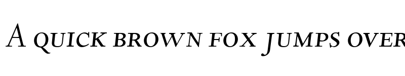 Preview of FONTSPRING DEMO - LTC Deepdene SC OSF Italic font