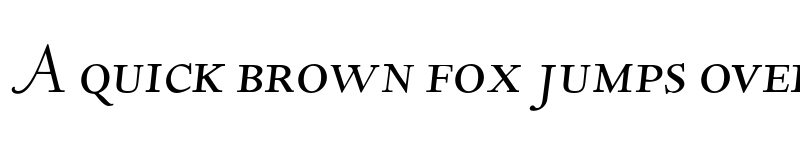 Preview of FONTSPRING DEMO - LTC Deepdene Swash SC OSF Italic font