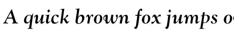 Preview of FONTSPRING DEMO - LTC Goudy Oldstyle Bold Italic font