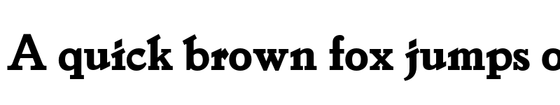 Preview of FONTSPRING DEMO - LTC Jenson Heavyface Regular font