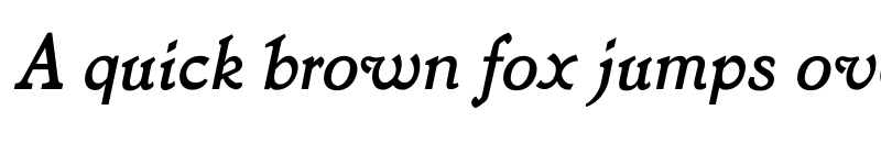 Preview of FONTSPRING DEMO - LTC Jenson Pro Italic font