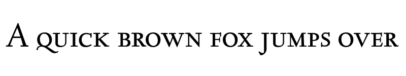 Preview of FONTSPRING DEMO - LTC Kaatskill Small Caps Regular font