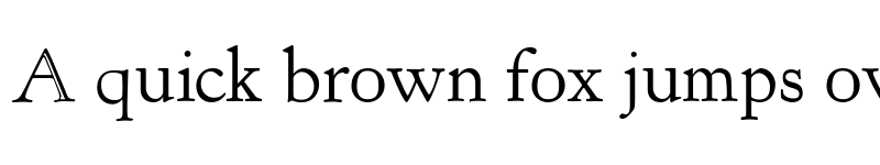 Preview of FONTSPRING DEMO - LTC Kennerley OpenCaps Regular font