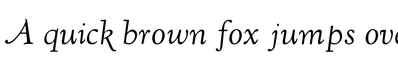 Preview of FONTSPRING DEMO - LTC Kennerley Swash Regular font