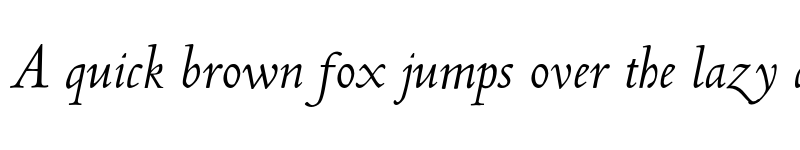 Preview of FONTSPRING DEMO - LTC Metropolitan Italic font