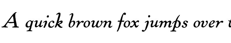 Preview of FONTSPRING DEMO - LTC Pabst Oldstyle Italic font