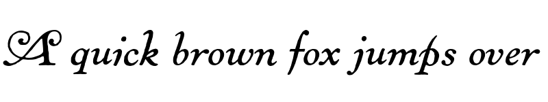 Preview of FONTSPRING DEMO - LTC Pabst Oldstyle Swash Regular font