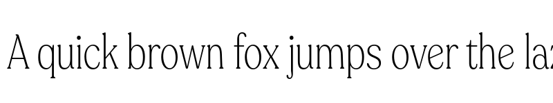 Preview of FONTSPRING DEMO - Ltt Recoleta Compressed ExLight Regular font