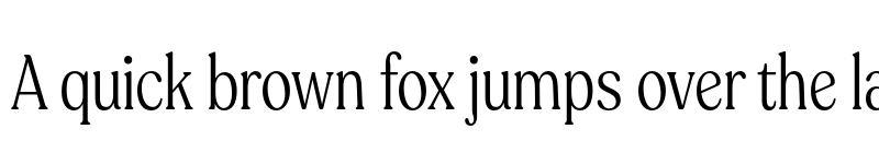 Preview of FONTSPRING DEMO - Ltt Recoleta Compressed Light Regular font