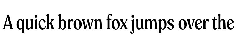 Preview of FONTSPRING DEMO - Ltt Recoleta Compressed Medium Regular font