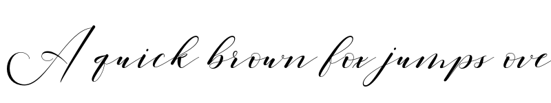 Preview of FONTSPRING DEMO - Lucinda Script Regular font