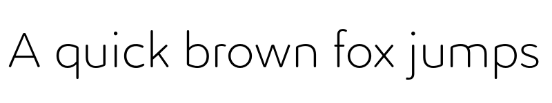 Preview of FONTSPRING DEMO - Luengo UltraLight Regular font