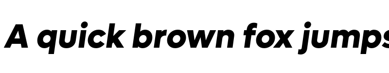 Preview of FONTSPRING DEMO - Lufga ExtraBold Italic font