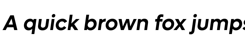 Preview of FONTSPRING DEMO - Lufga SemiBold Italic font