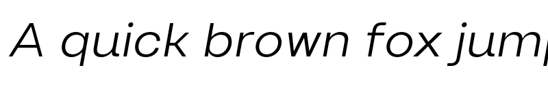 Preview of FONTSPRING DEMO - Lupio Light Italic font