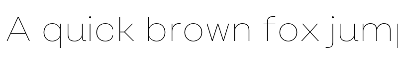 Preview of FONTSPRING DEMO - Lupio Thin Regular font