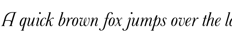 Preview of FONTSPRING DEMO - Luxurimo Italic font